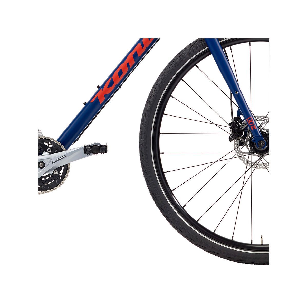 Kona Big Dew, matt navy blue w/ red decals - Bild 4