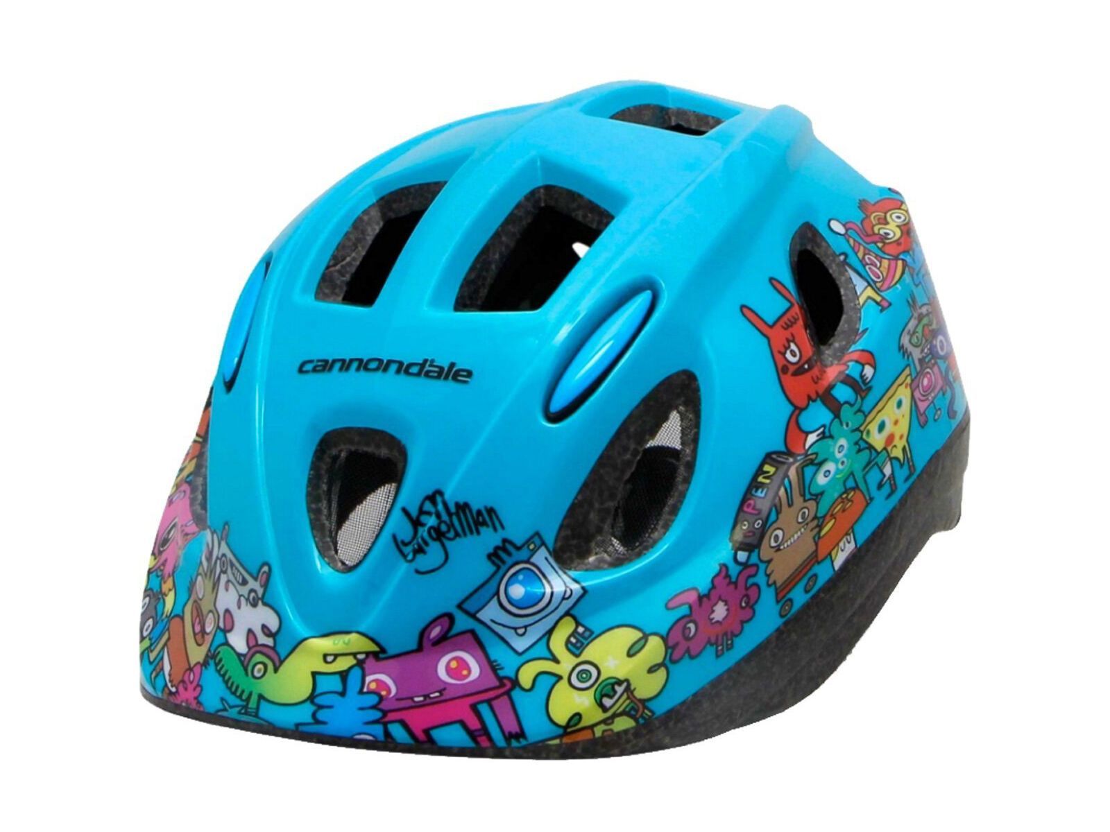 Cannondale Burgerman Colab Kids Helmet, teal - Bild 1