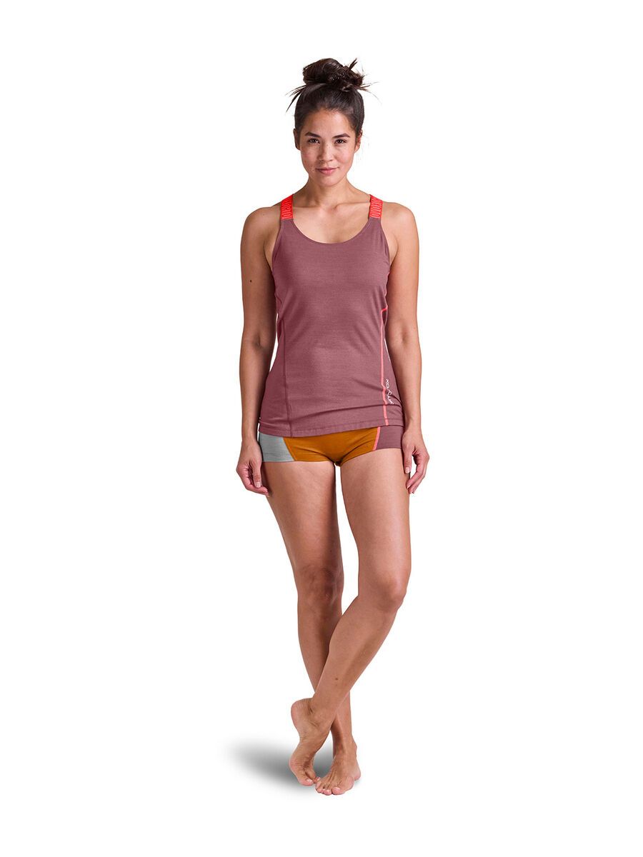 Ortovox 150 Merino Essential Top W, mountain rose - Bild 2