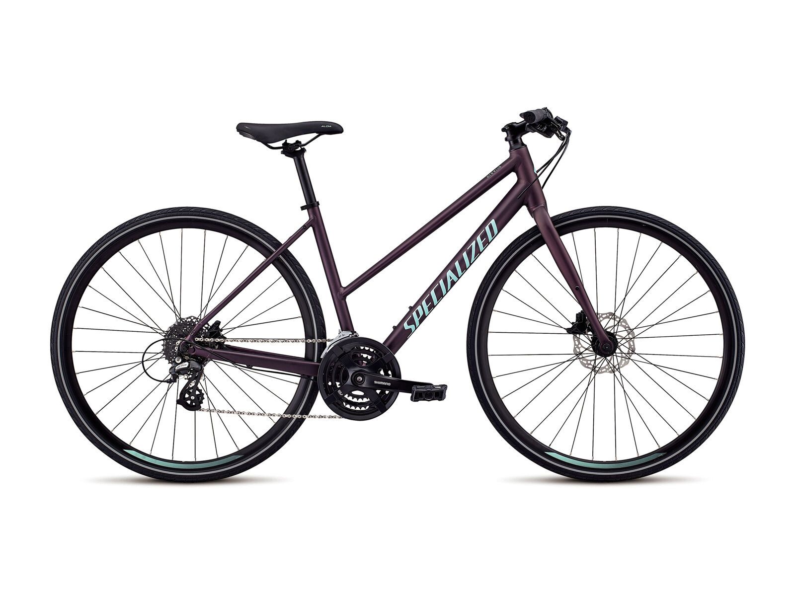 Specialized Women's Sirrus Disc Step-Through, cast berry/mint - Bild 1