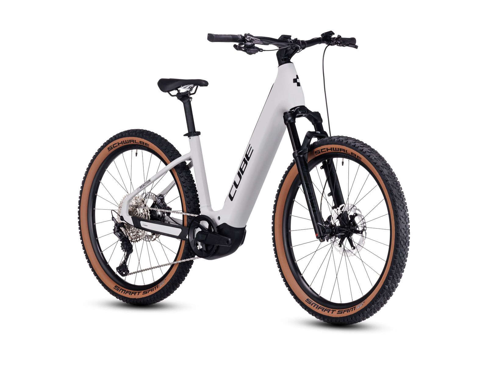 Cube Reaction Hybrid SLT 750 27.5 Easy Entry, silver´n´cream - Bild 2