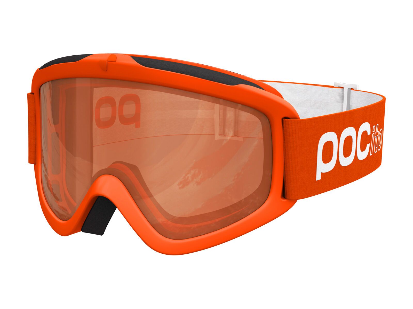 POC POCito Iris, fluorescent orange/Lens: orange - Bild 1
