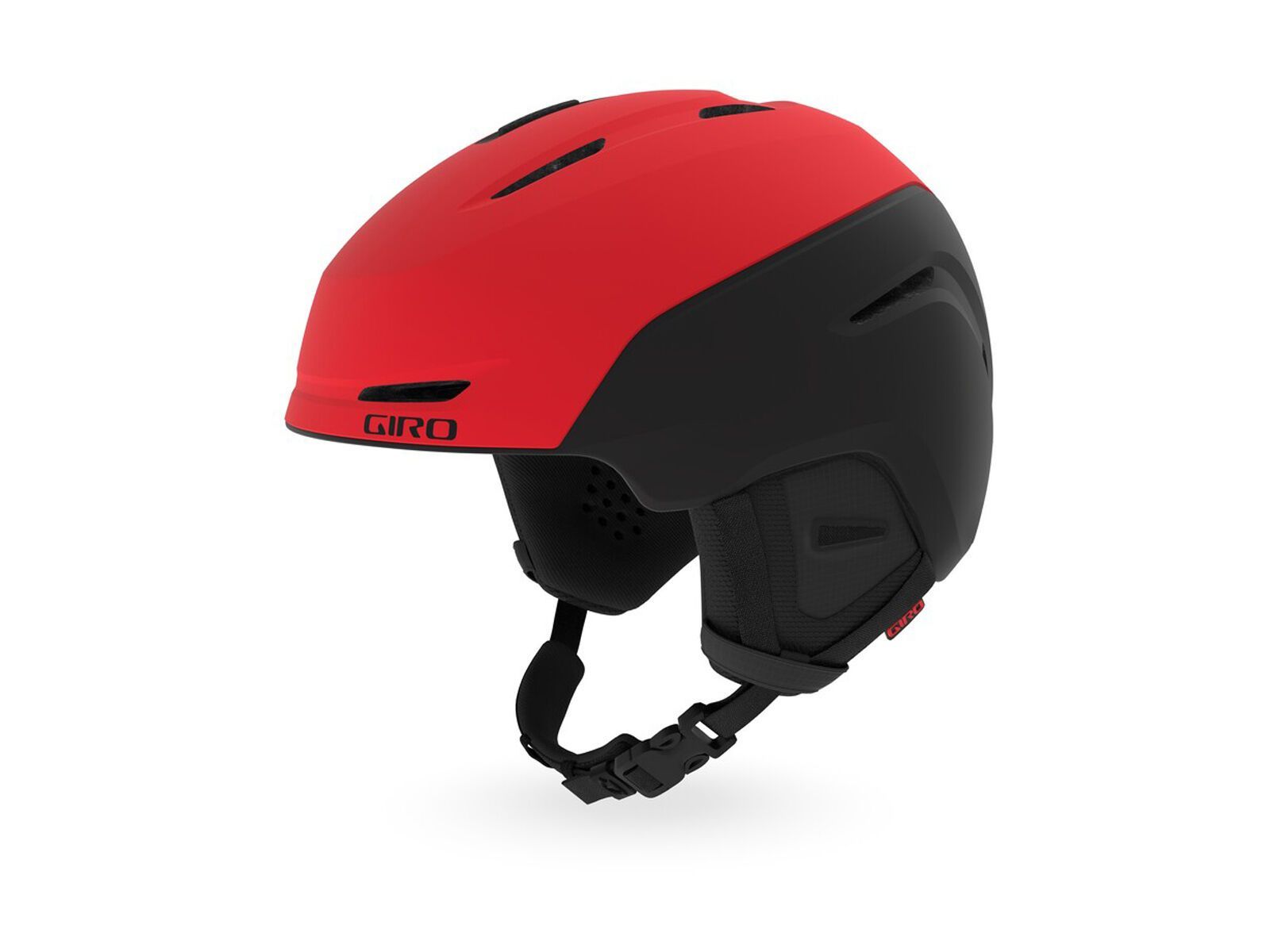 Giro Neo, matte bright red / black - Bild 1