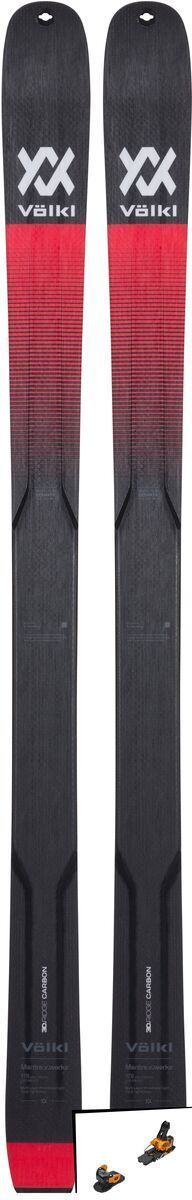 Set: Völkl V-Werks Mantra 2019 + Salomon Warden MNC 13 saffron/black - Bild 1