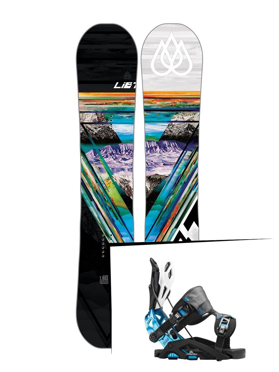 Set: Lib Tech T-Rice Pro 2017 + Flow Fuse-GT (1513133S) - Bild 1