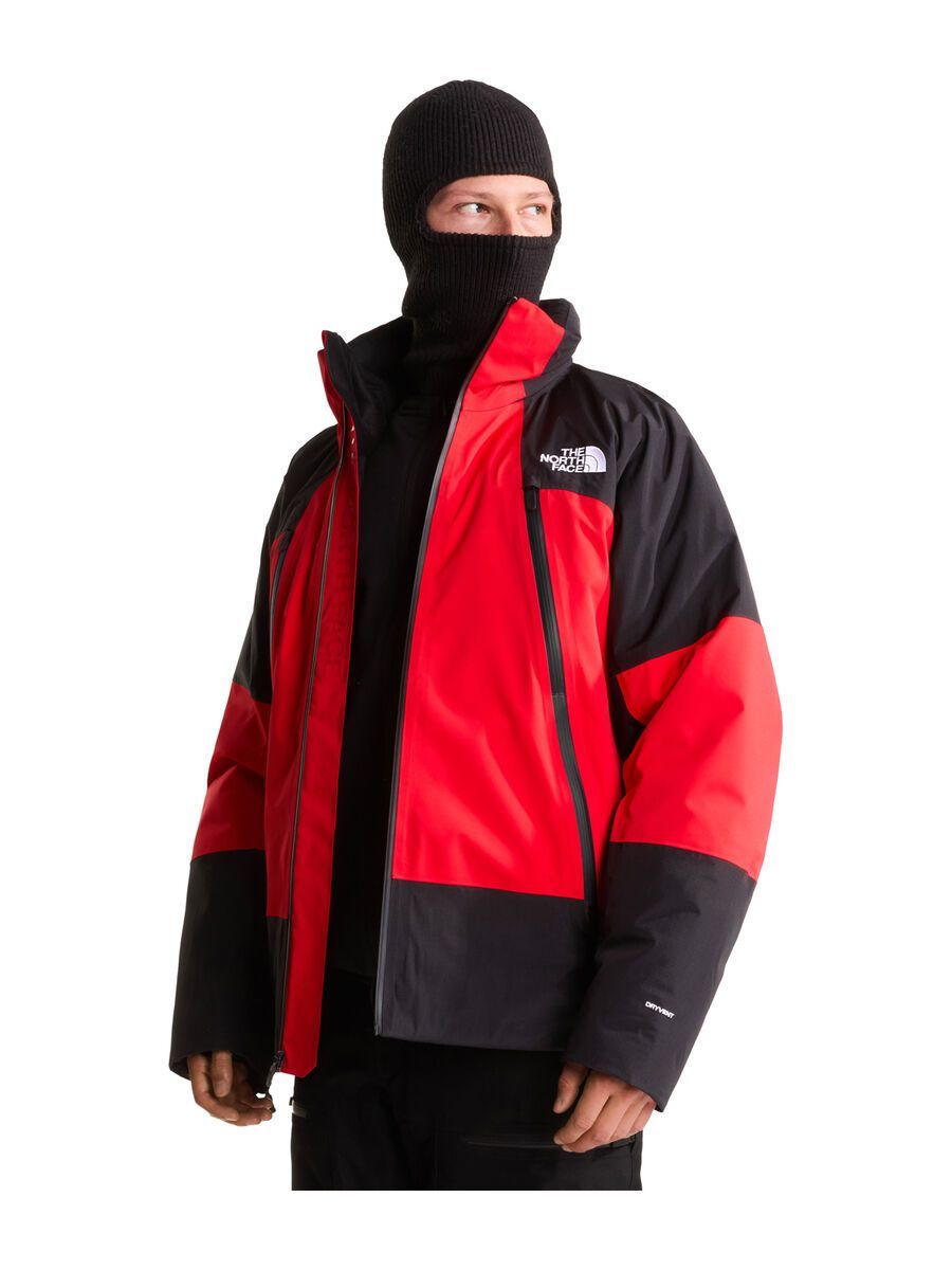 The North Face M Snowsquall Jacket, elevation red/tnf black - Bild 4