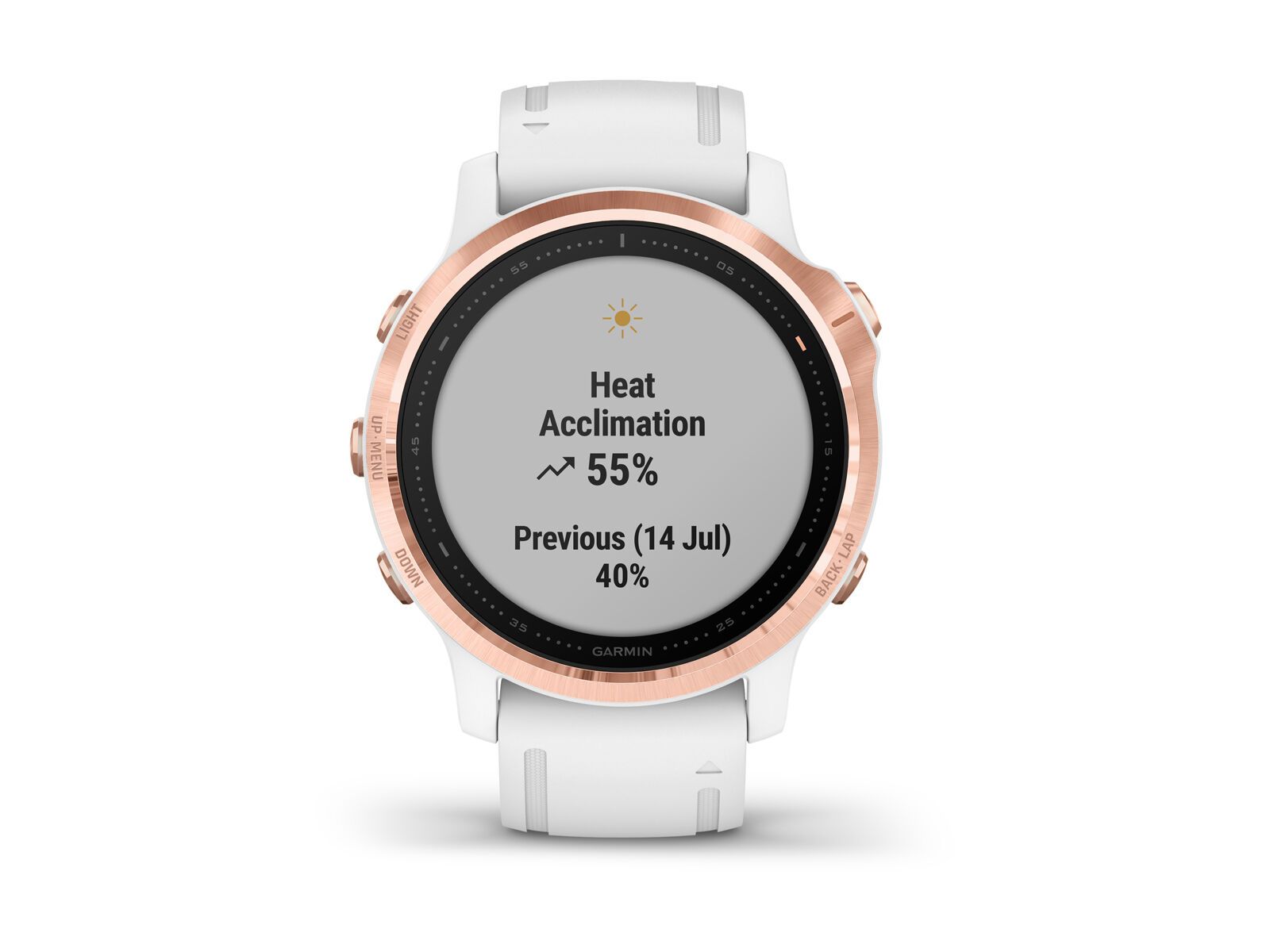 Garmin fenix 6S Pro, weiß/rosegold - Bild 5