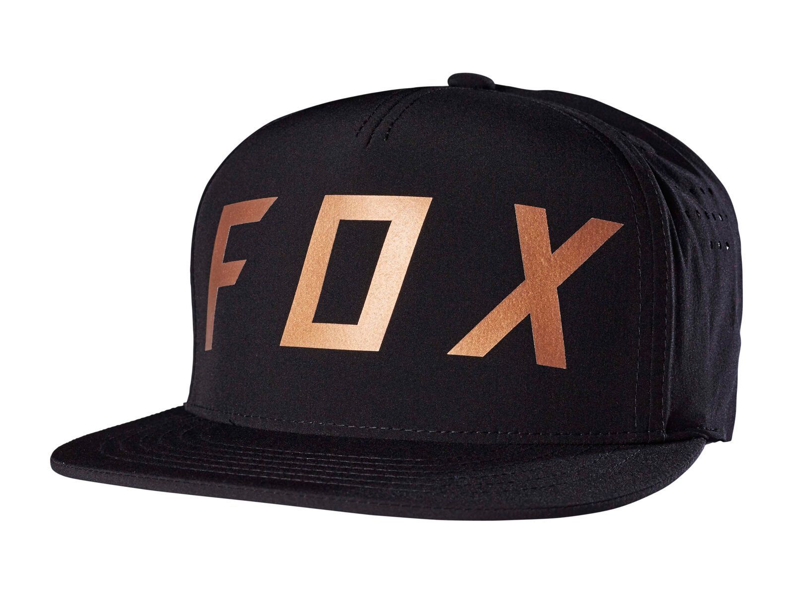 Fox Moth Snapback, black - Bild 1