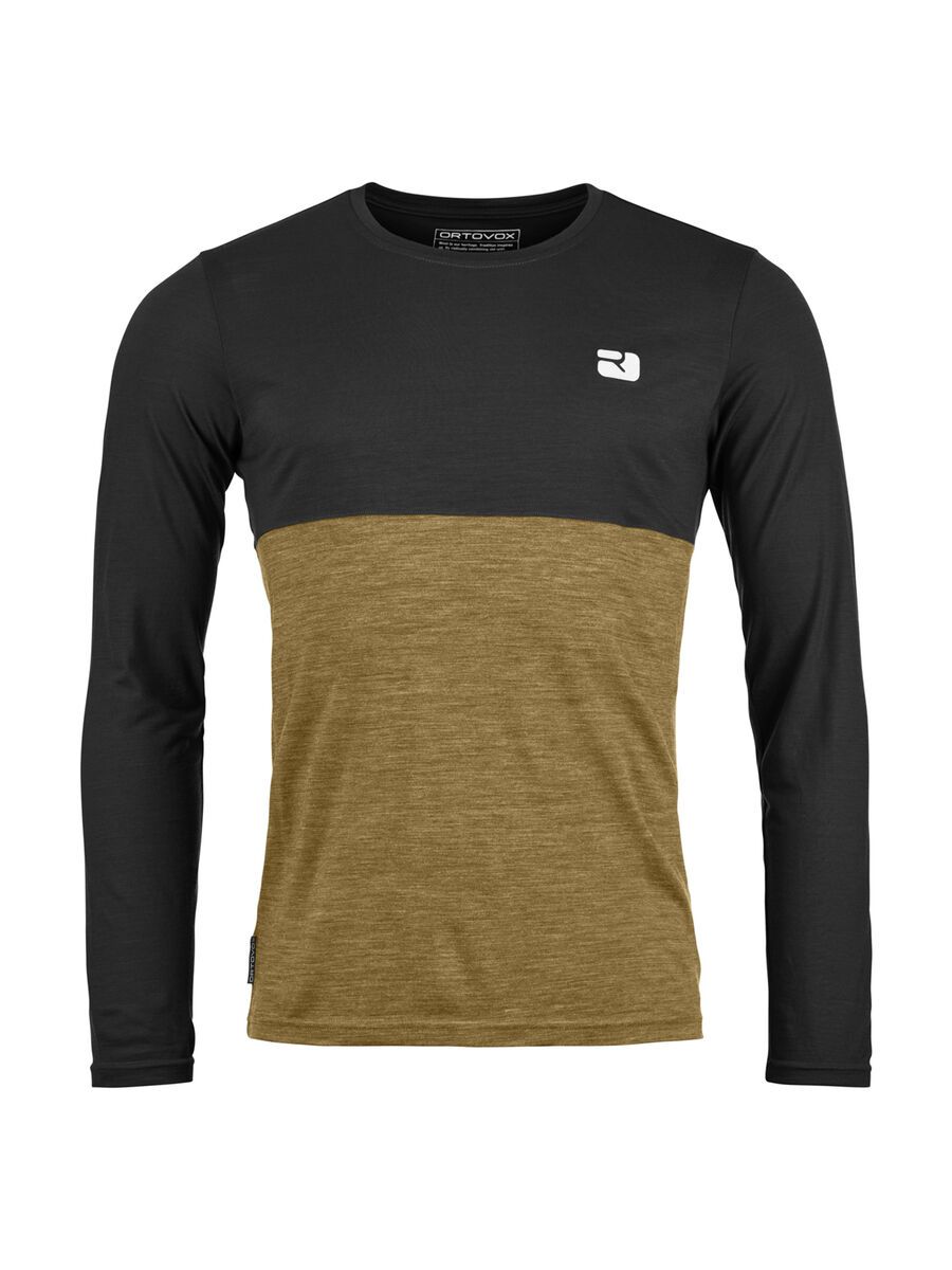 Ortovox 150 Merino Cool Logo LS M, black raven - Bild 1