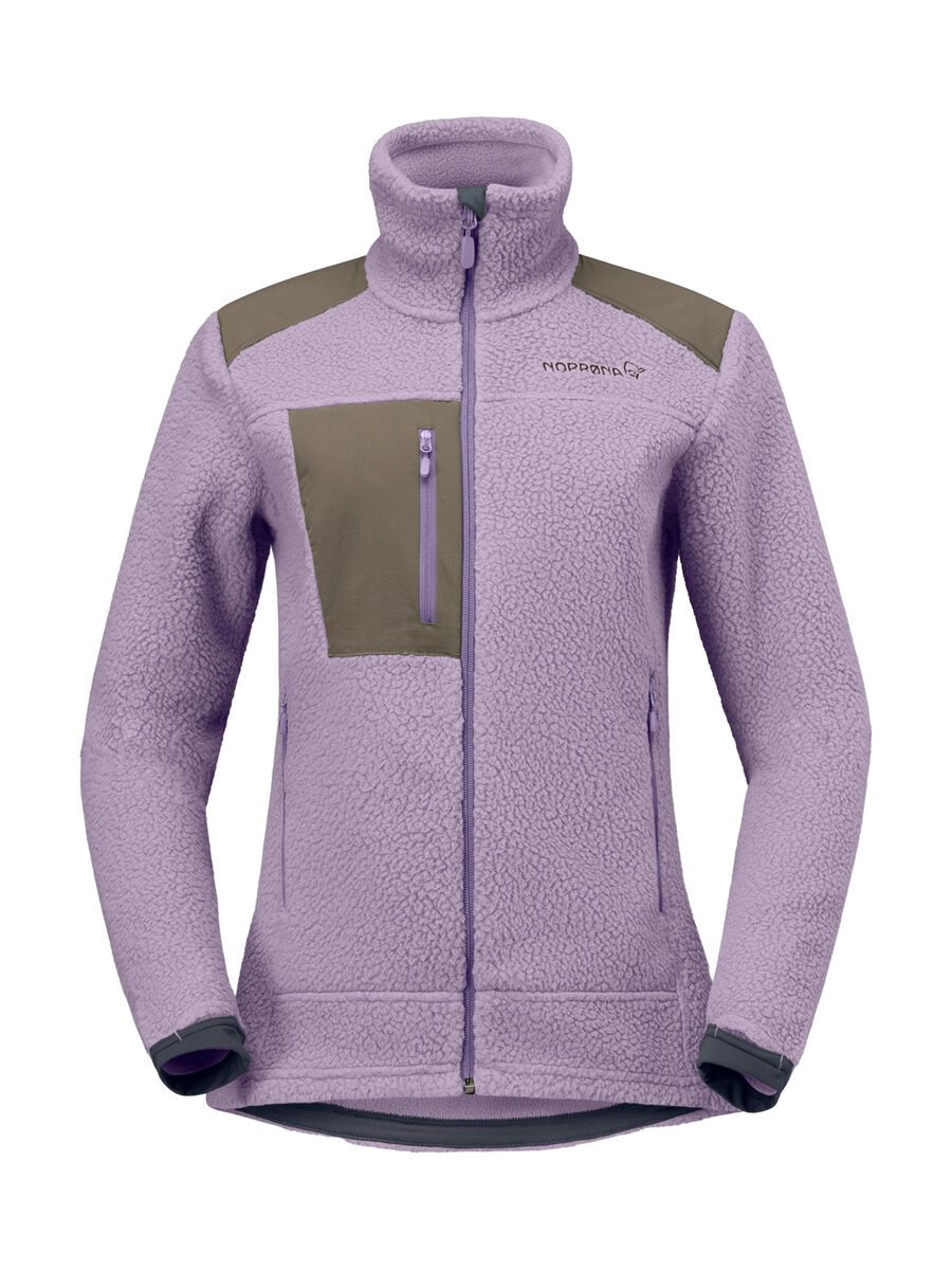 Norrona trollveggen warm3 Jacket W's, purple sage - Bild 1
