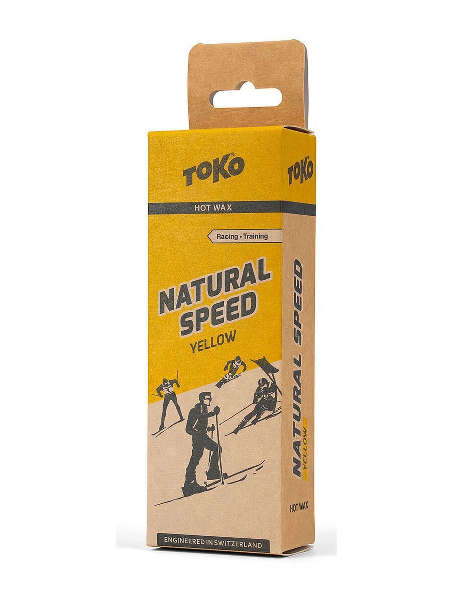 Toko Natural Speed Hot Wax - 120 g, yellow - Bild 1