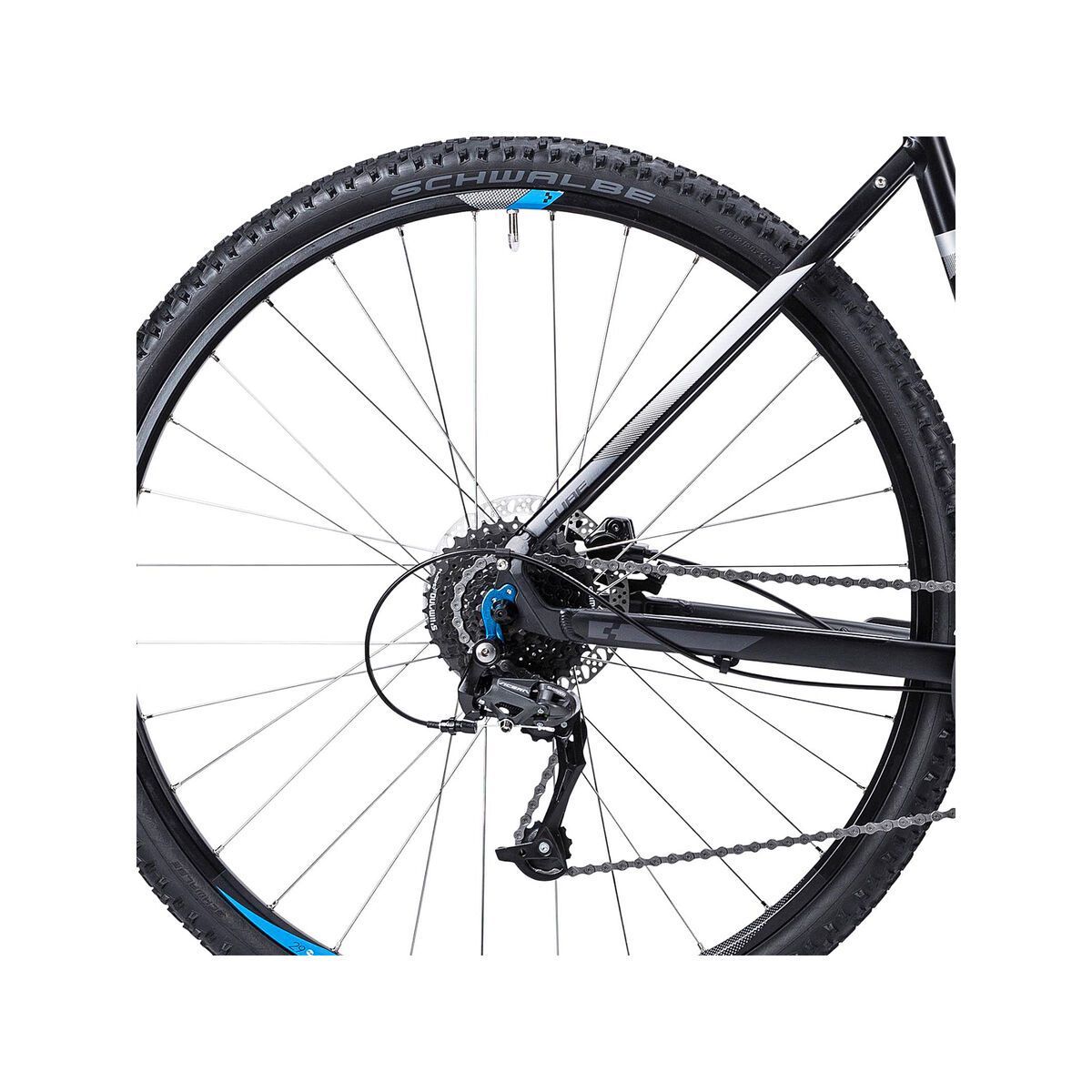 Cube Curve Pro Trapeze, black silver blue - Bild 4