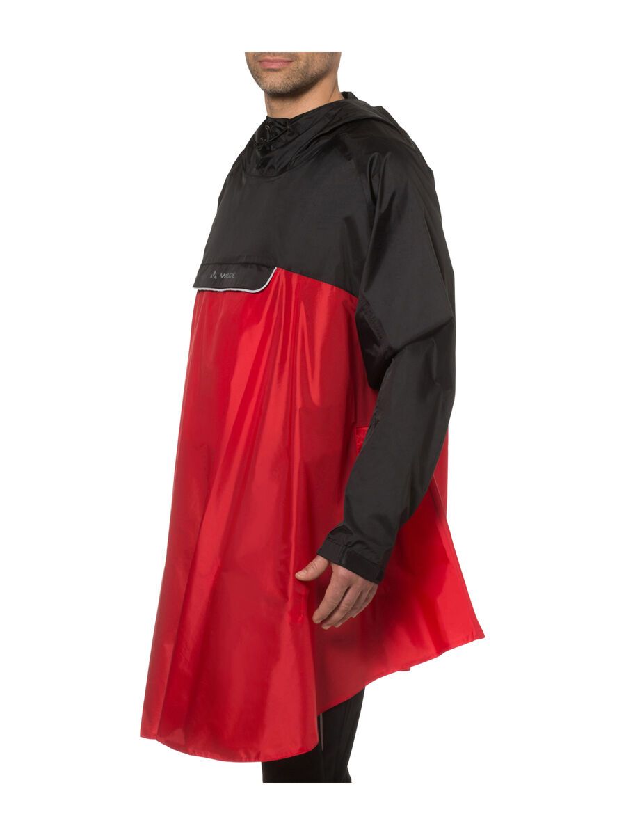 Vaude Valero Poncho, red - Bild 5