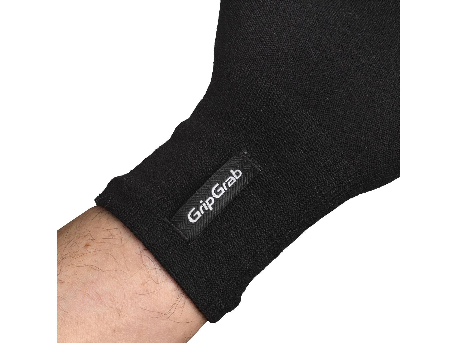 GripGrab Merino Wool Liner Gloves, black - Bild 4