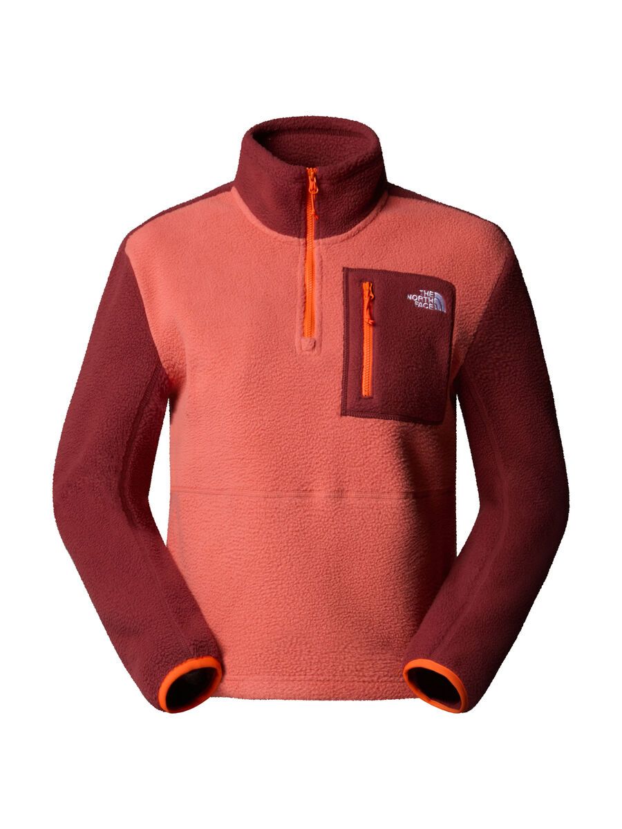 The North Face Women’s Yumiori 1/4 Zip, mars dust/sumac/solar flare - Bild 1
