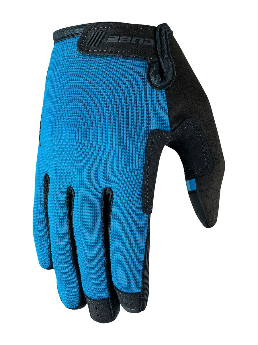 Cube Handschuhe Rookie Gravity Langfinger X Actionteam, topas blue - Bild 1
