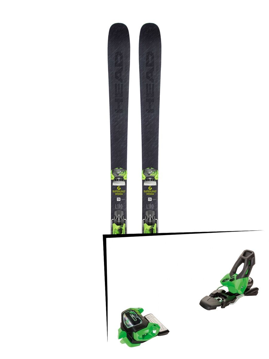 Set: Head Kore 93 2019 + Tyrolia Attack² 11 GW green - Bild 1