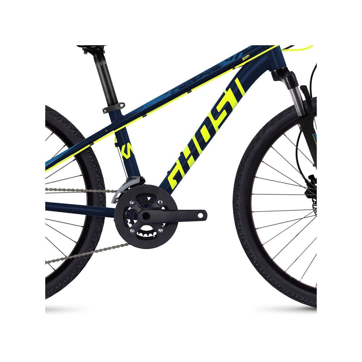 Ghost Kato D4.4 AL, night blue/neon yellow/riot blue - Bild 3