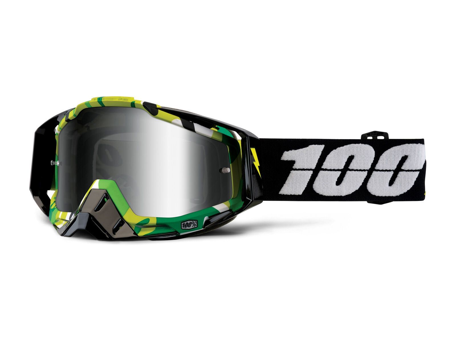100% Racecraft inkl. WS, bootcamp/Lens: mirror silver - Bild 2