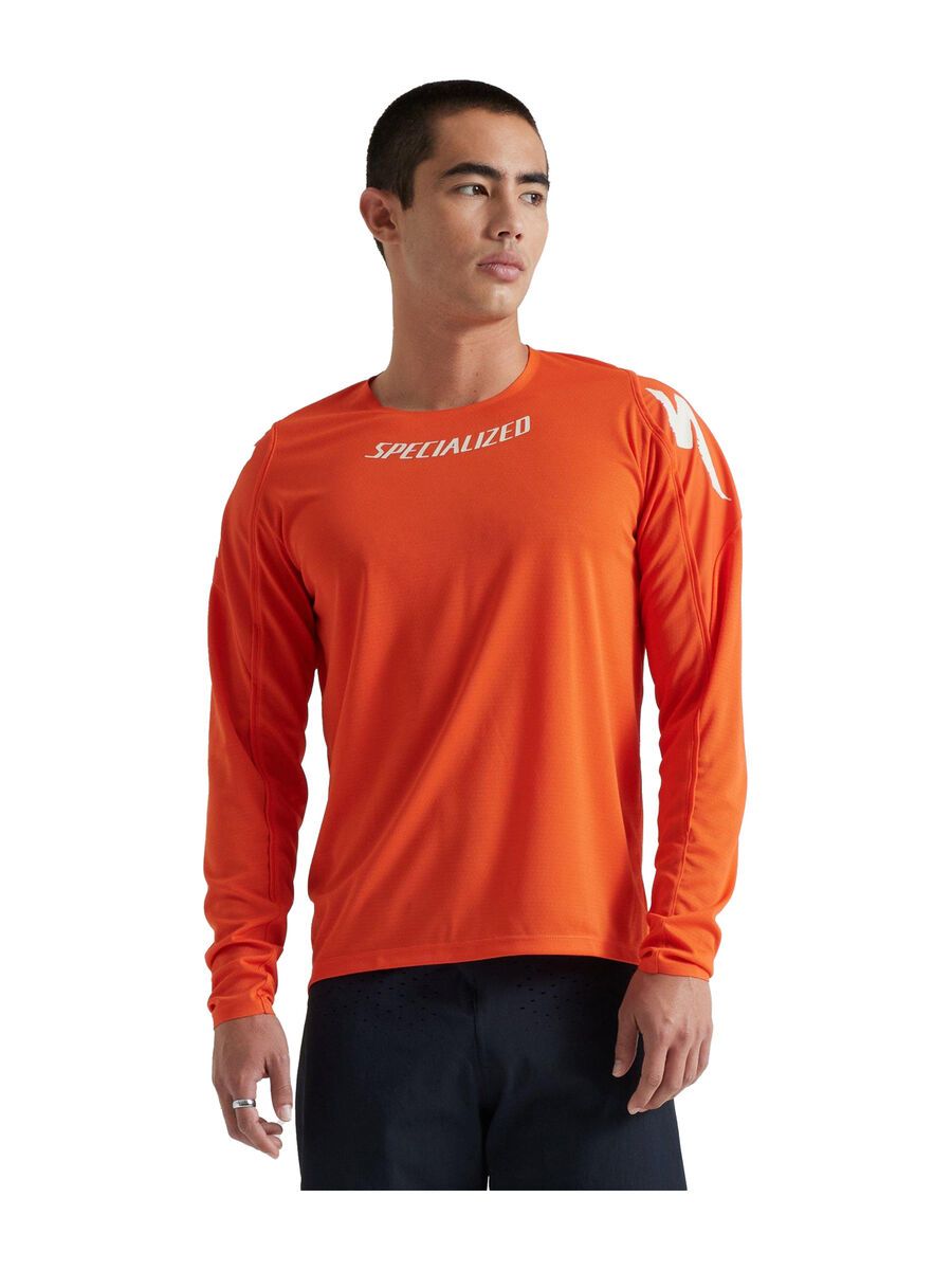 Specialized Gravity Long Sleeve Jersey, fiery red - Bild 2