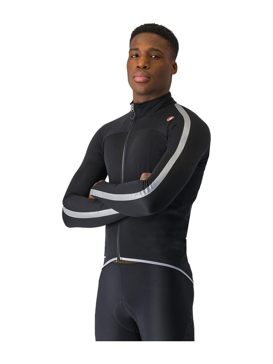 Castelli Ultra Rain Cape, black/silver reflex - Bild 1