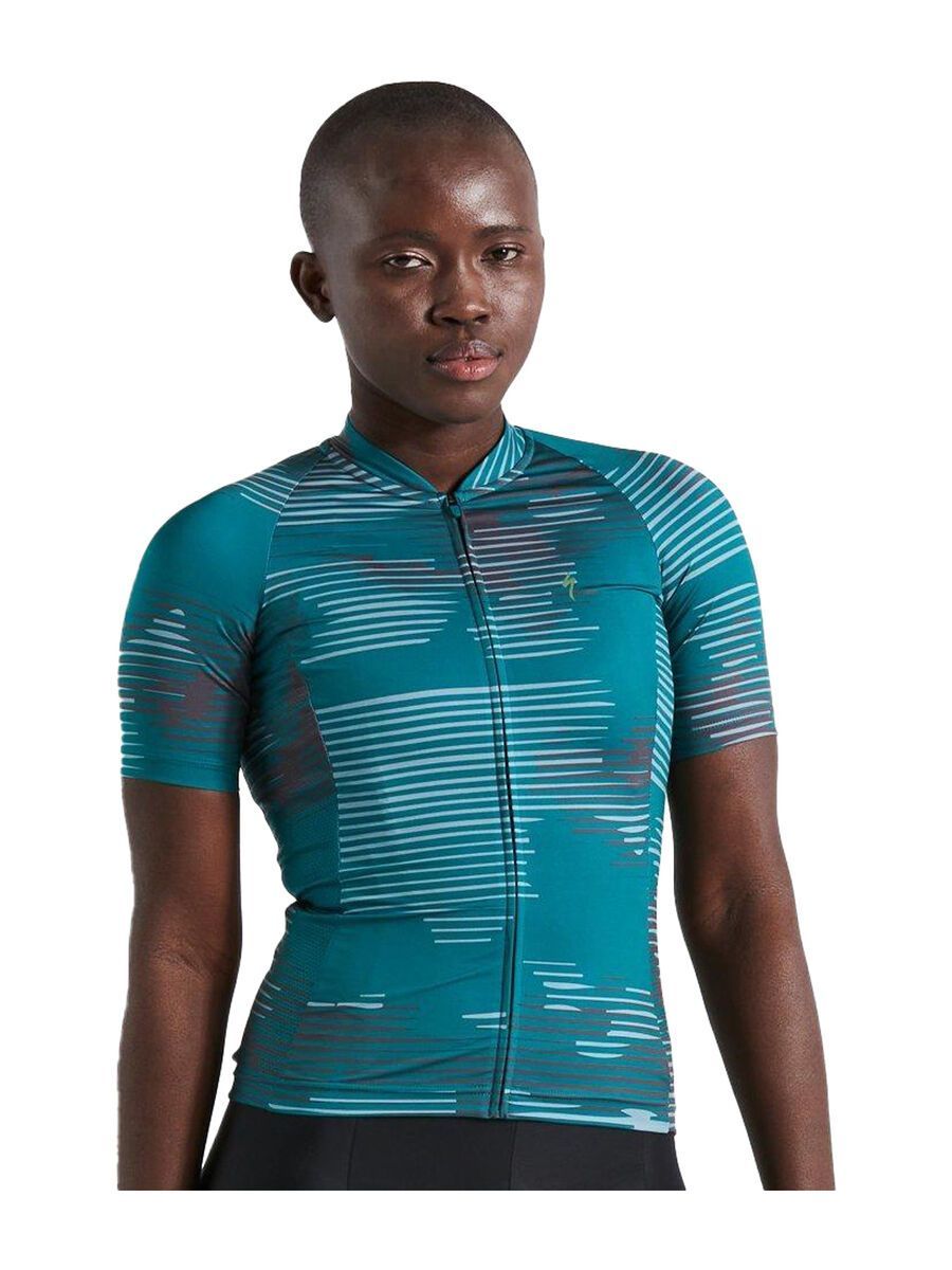Specialized Women's SL Blur Short Sleeve Jersey, tropical teal - Bild 1