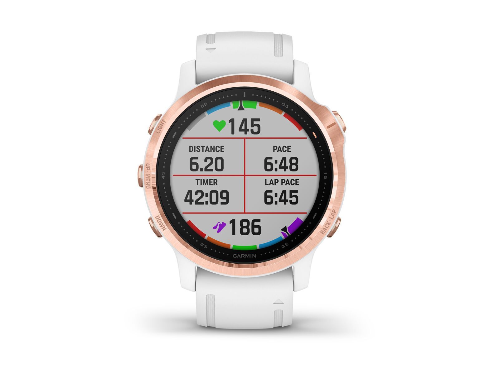 Garmin fenix 6S Pro, weiß/rosegold - Bild 4