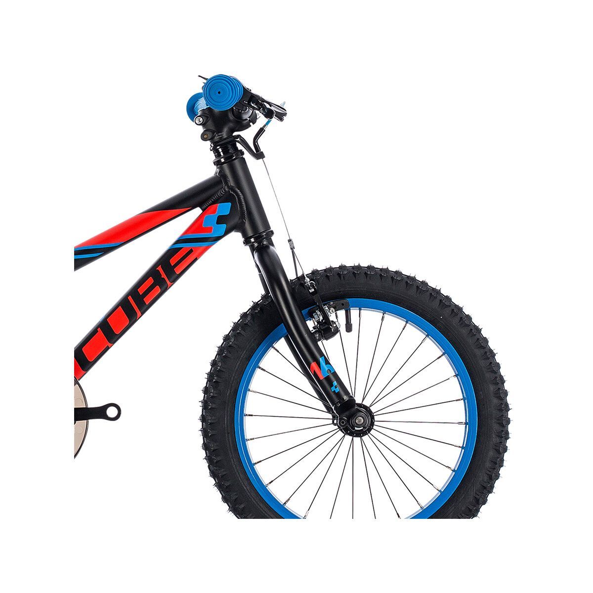 Cube Kid 160, black´n´flashred´n´blue - Bild 7