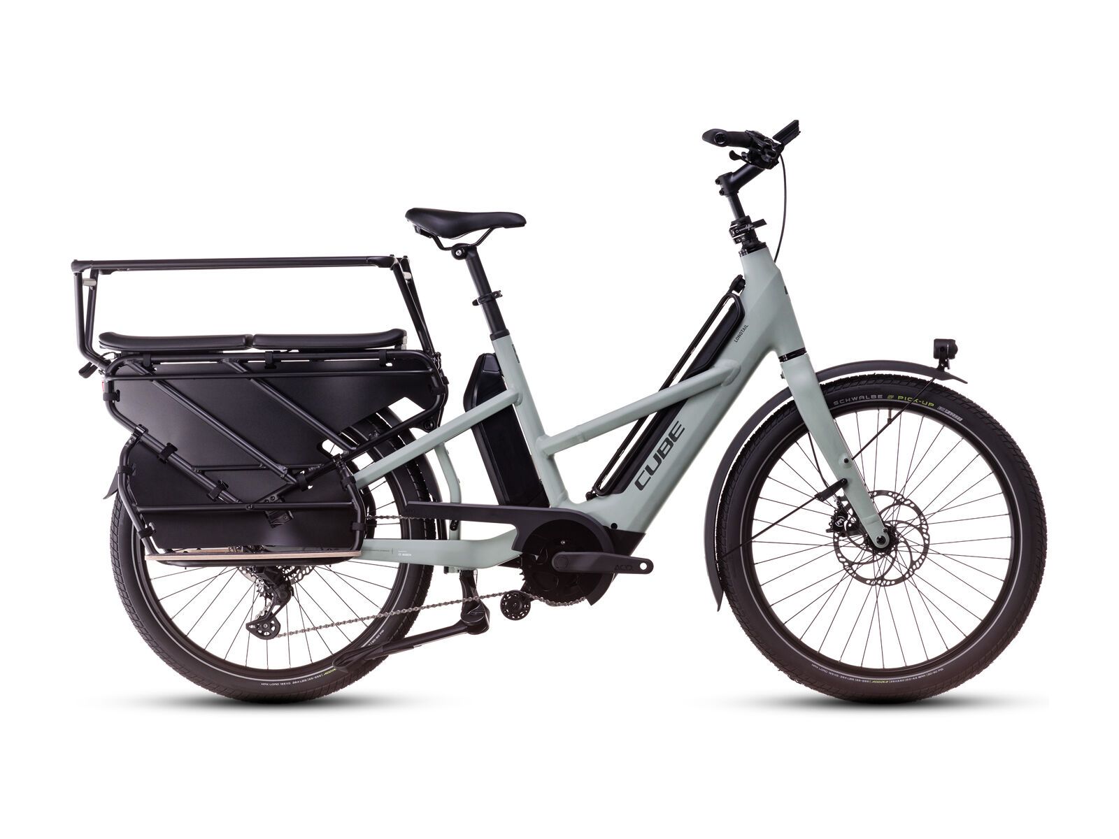 Cube Longtail Sport Hybrid Family 725, swampgrey´n´reflex - Bild 1