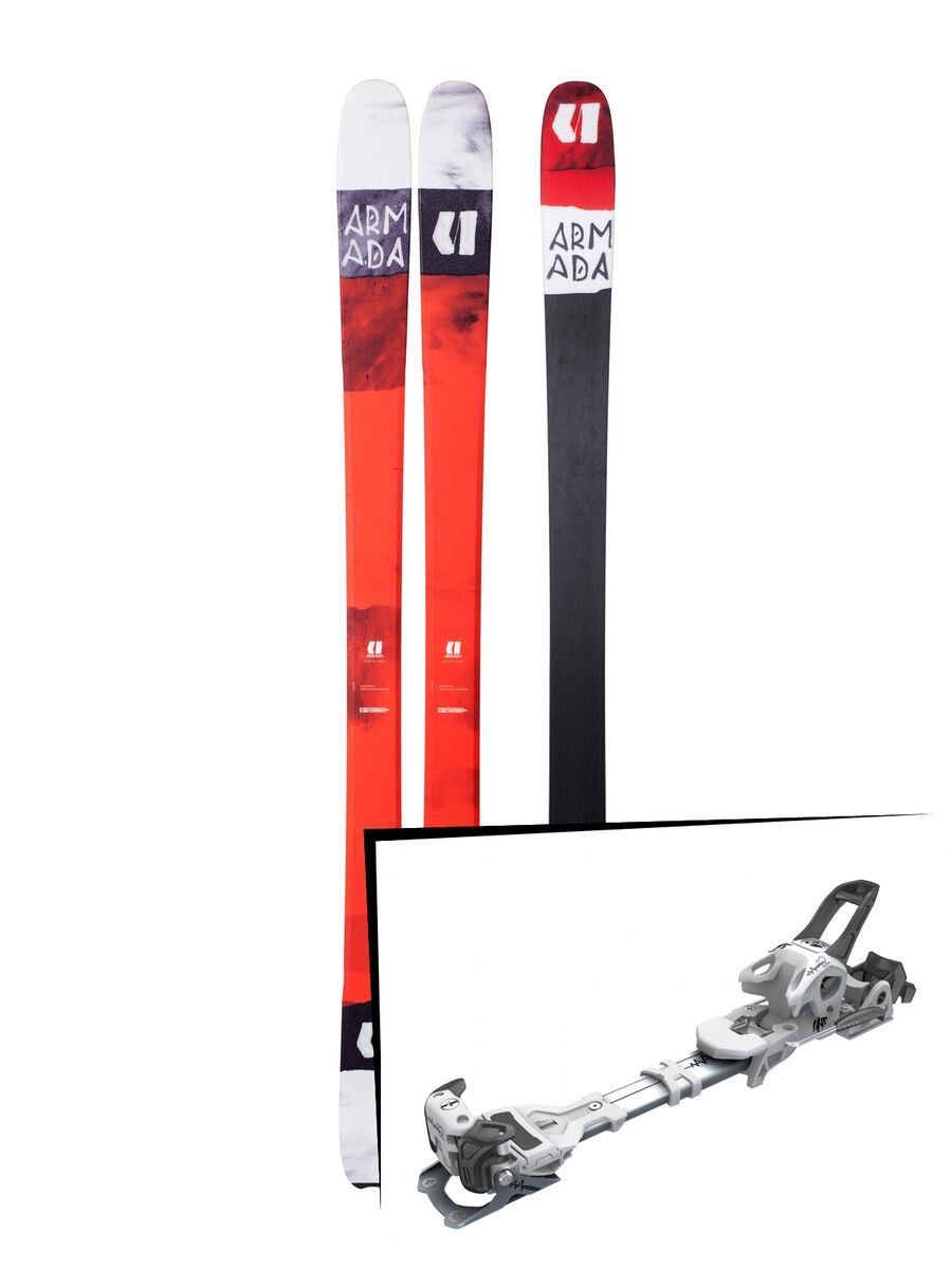 Set: Armada Tracer 88 2018 + Tyrolia Ambition 12 AT solid white black - Bild 1