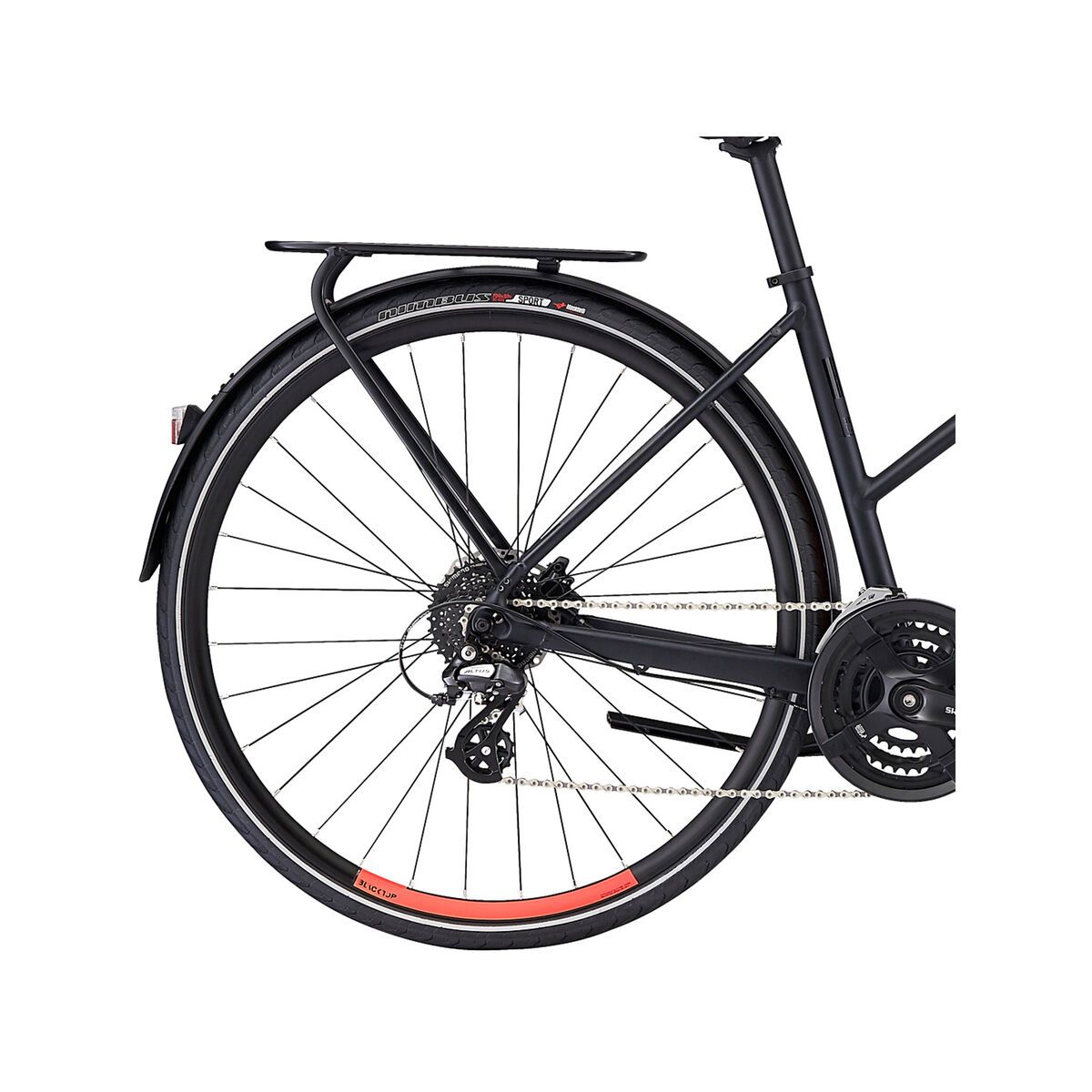 Specialized Women's Sirrus Step-Through EQ - Black Top Collection, satin cast black/acid lava - Bild 6