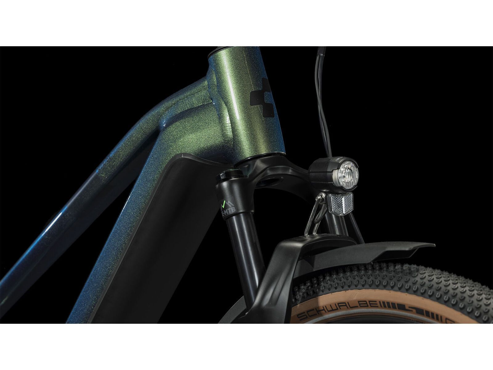 Cube Nuride Hybrid SLX Allroad 750 Trapeze, verde´n´black - Bild 7