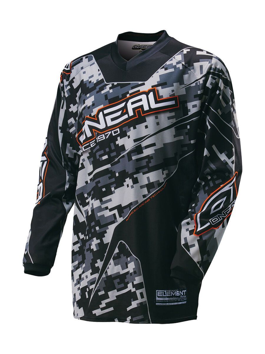 ONeal Element Kids Jersey Digi Camo, black - Bild 1