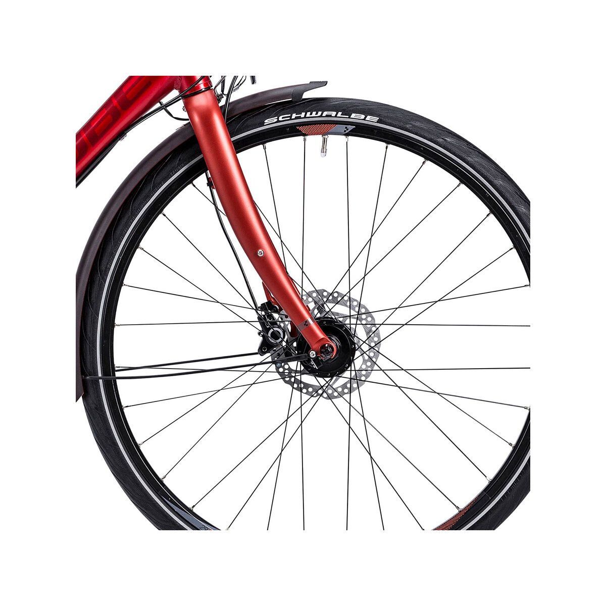 Cube Travel EXC RF, metallic red black - Bild 2