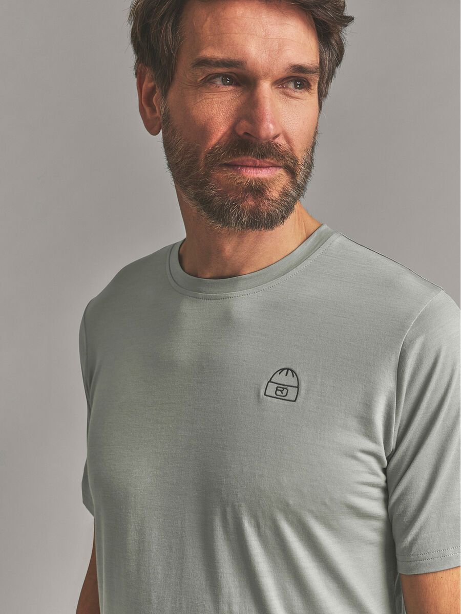 Ortovox 150 Merino Cool Beanie TS M, green sage - Bild 7