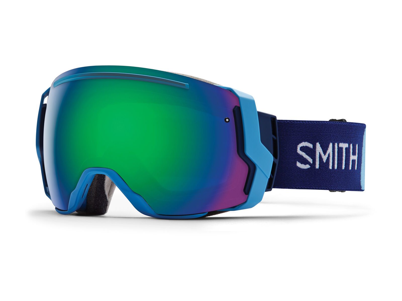 Smith I/O 7 + Spare Lens, bobby line/green sol-x mirror - Bild 1