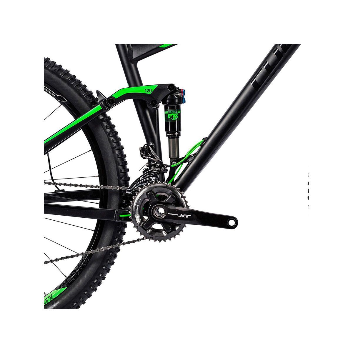 Cube Stereo 120 HPA SL 27.5, black´n´green - Bild 3