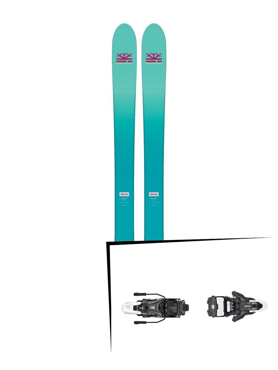Set: DPS Skis Nina F99 Foundation 2018 + Atomic Shift MNC 13 black/white - Bild 1
