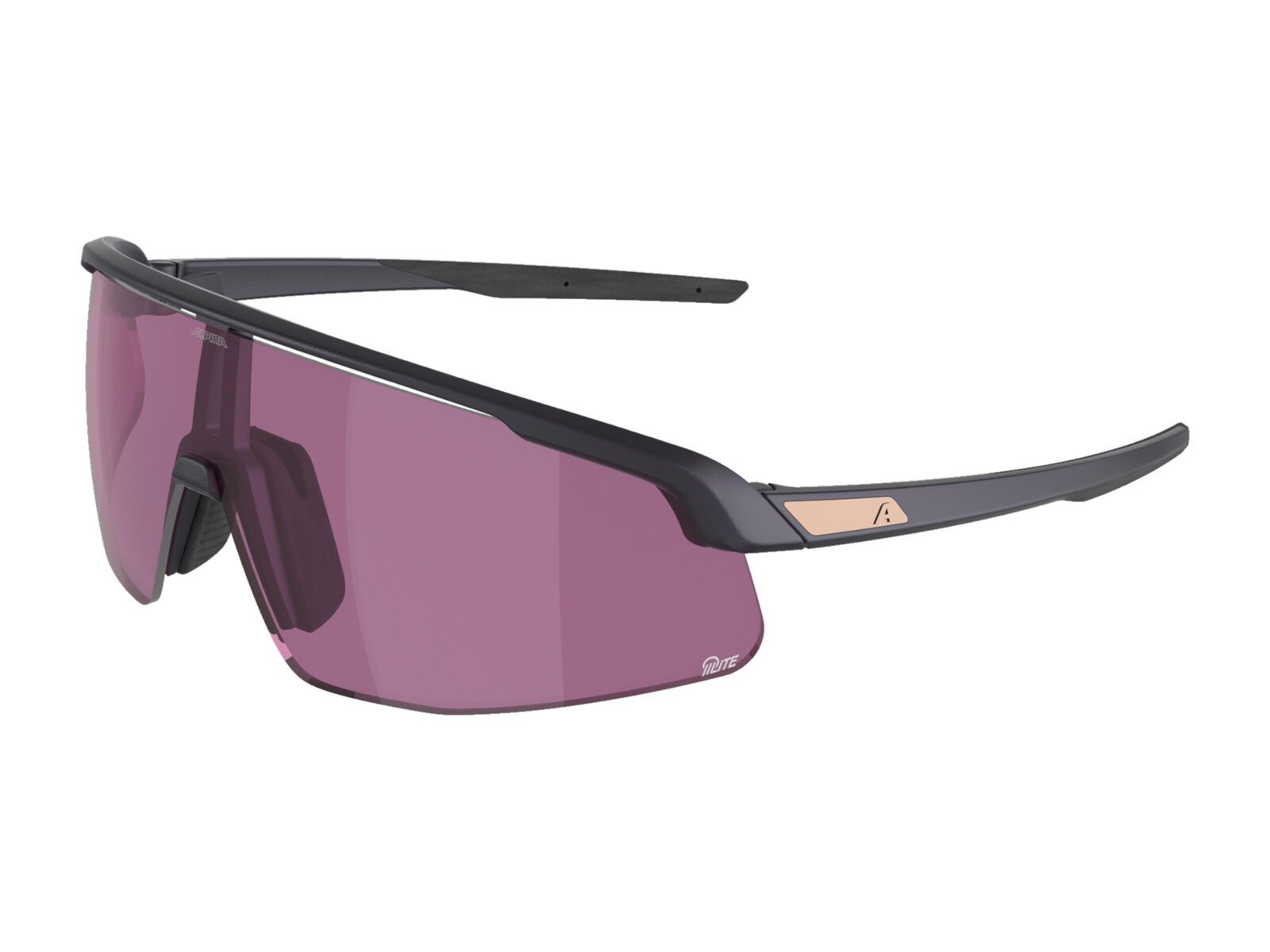 Alpina Turbo Pro Q-Lite, Pink / gun matt - Bild 1