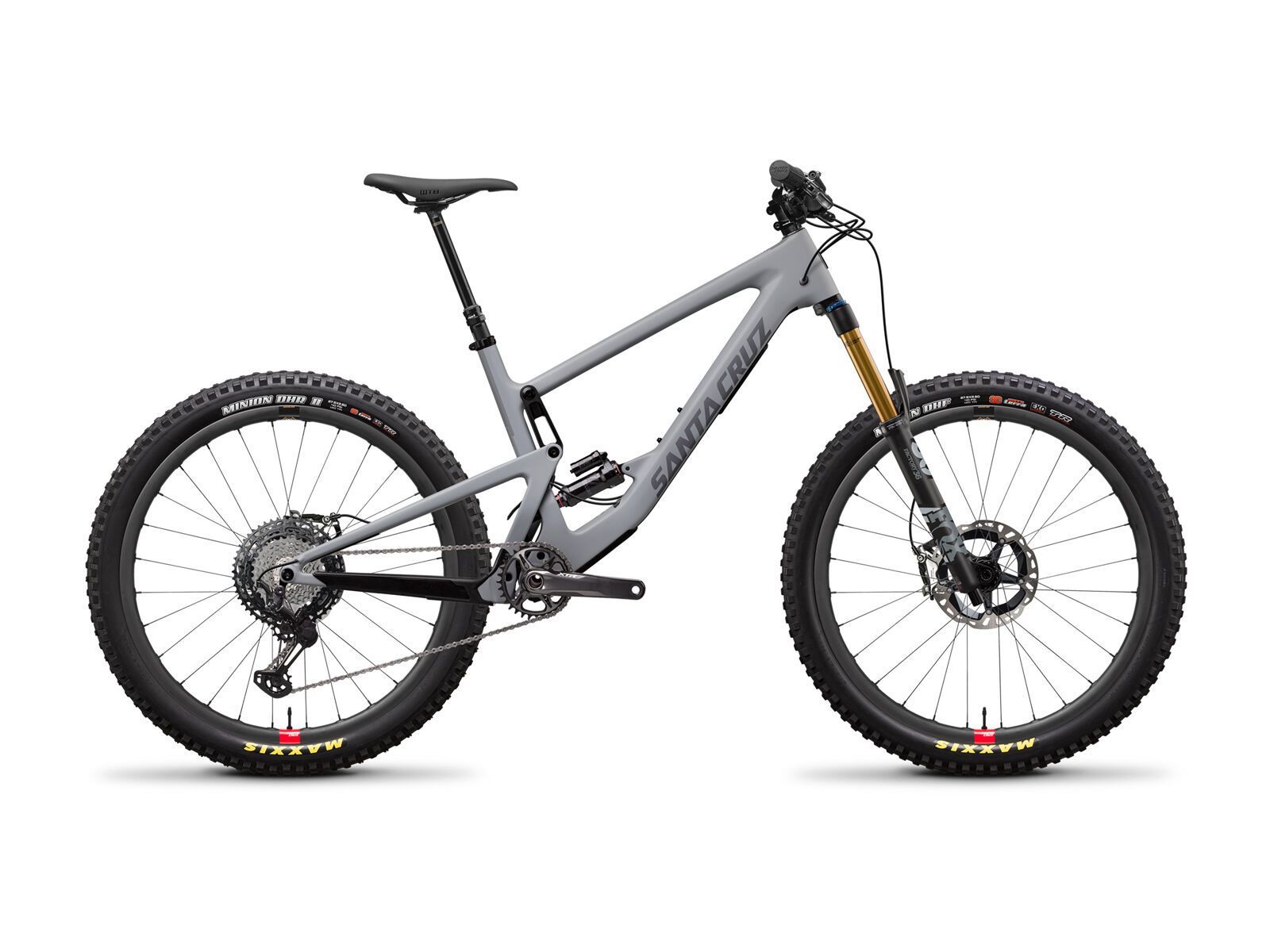 Santa Cruz Bronson CC XTR+ Reserve, primer grey and silver - Bild 1