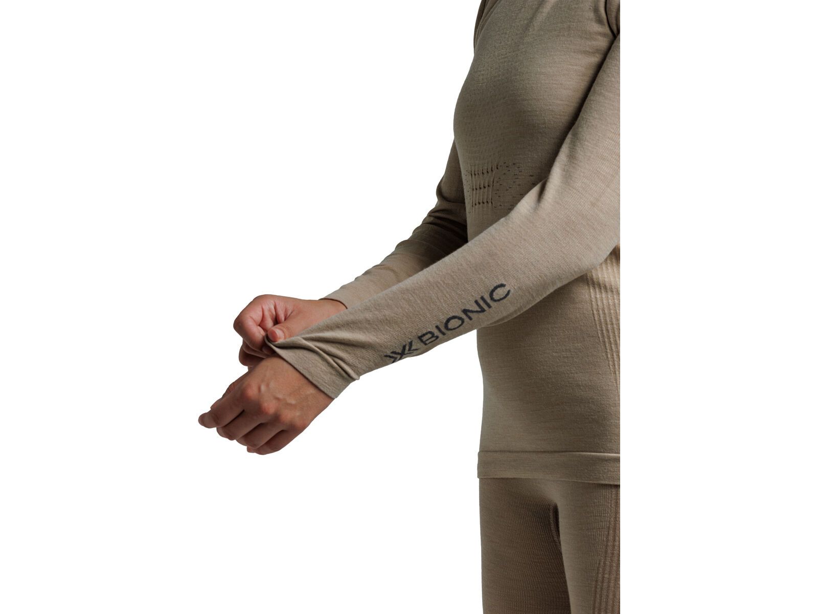 X-Bionic Mightywool Shirt LS Wmn, sand - Bild 15