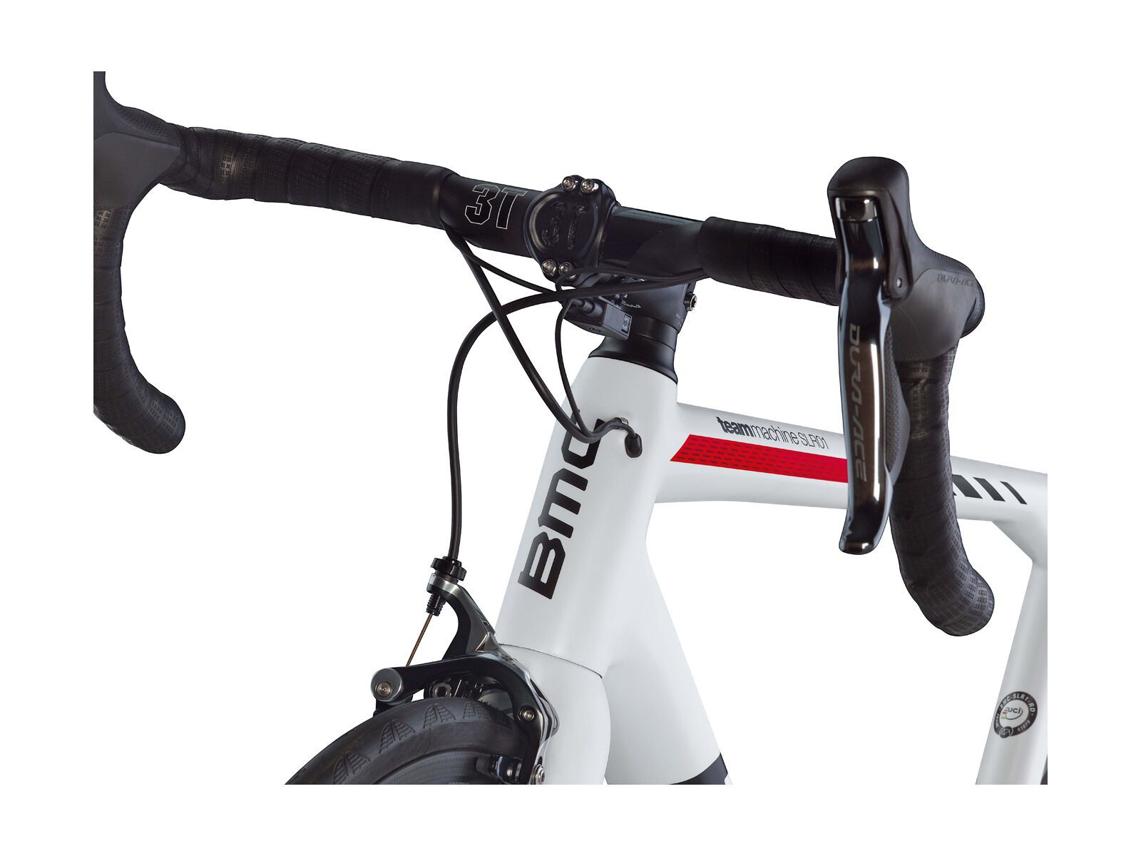 BMC Teammachine SLR01 Dura Ace Di2, team white - Bild 3