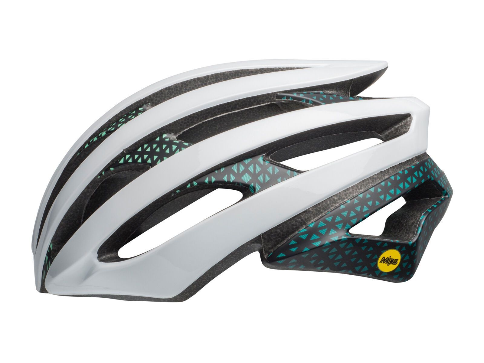 Bell Stratus MIPS, matte/gloss white/black/mint - Bild 7