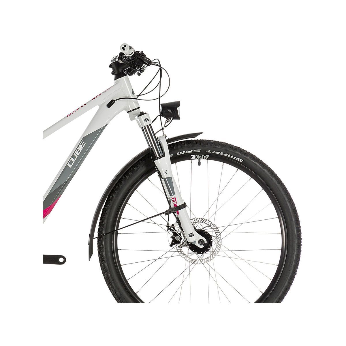 Cube Access WS Allroad 29, white´n´berry - Bild 6