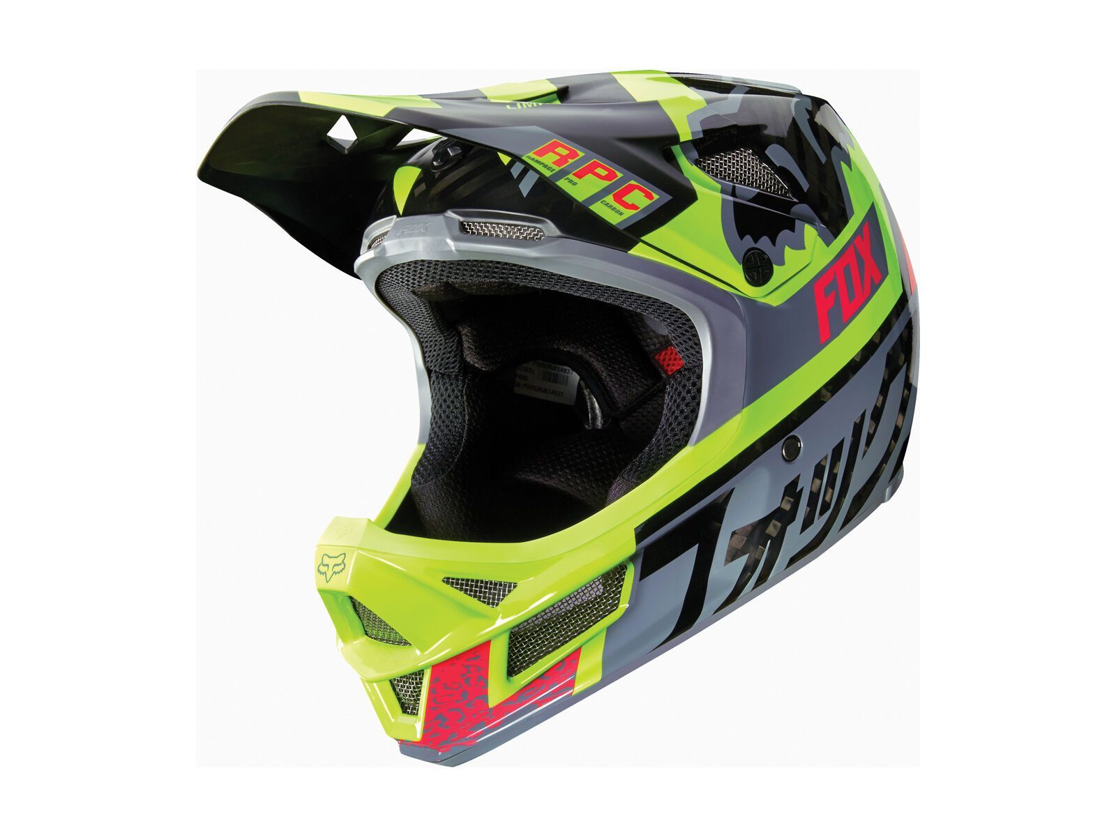 Fox Rampage Pro Carbon Helmet, grey - Bild 1