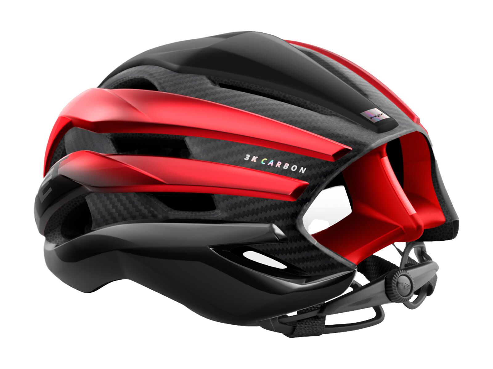 MET Trenta 3K Carbon MIPS, black red metallic/matt glossy - Bild 3