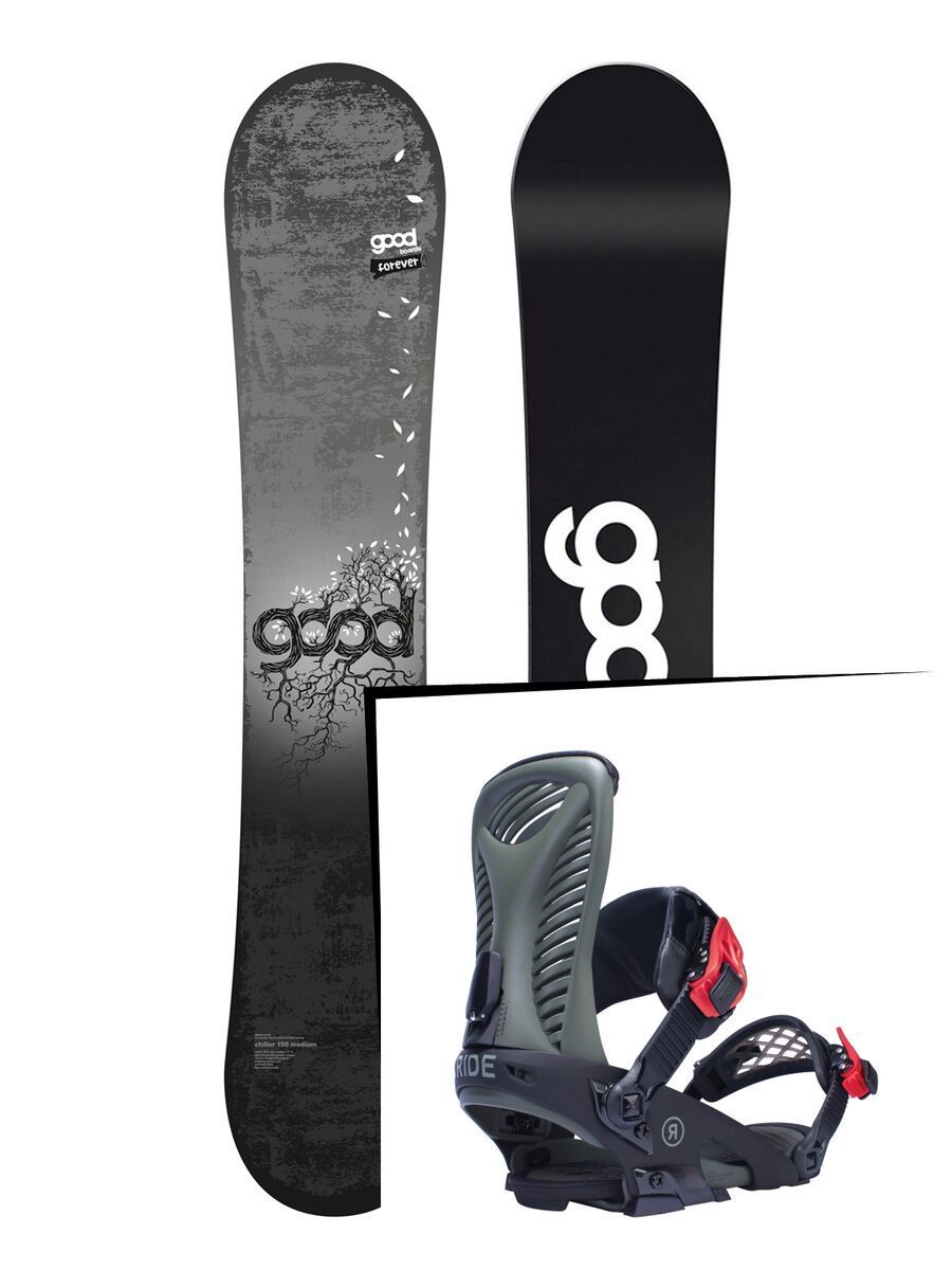 Set: goodboards Chiller Men 2017 + Ride Capo (1770118S) - Bild 1