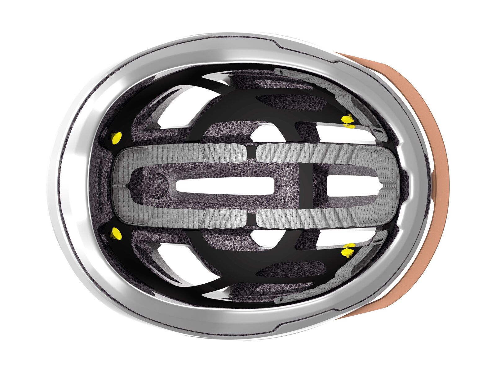 Scott Arx Plus Helmet, pearl white/rose beige - Bild 5