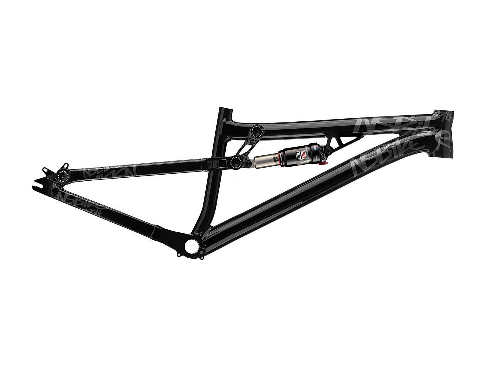 NS Bikes Soda Slope Frame, Schwarz - Bild 1