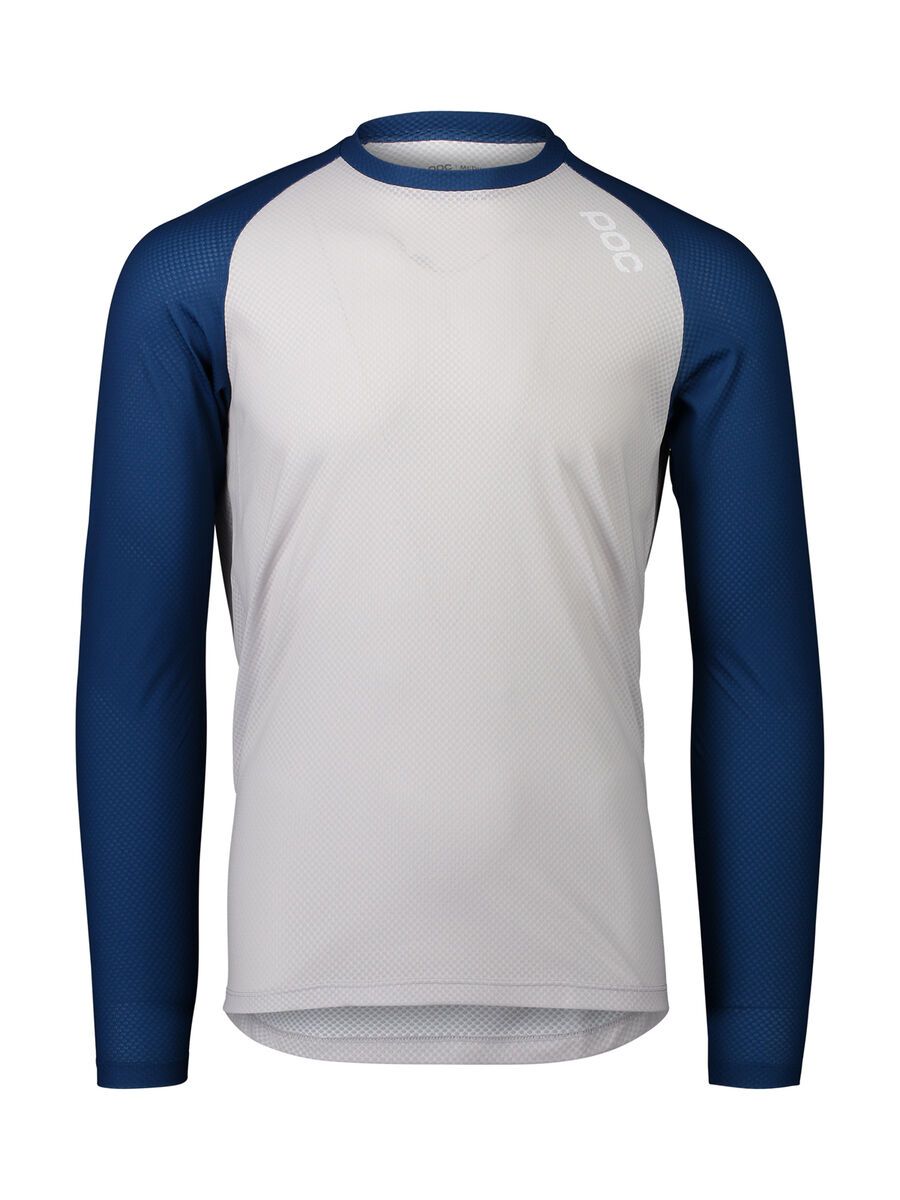 POC MTB Pure LS Jersey, lead blue/granite grey - Bild 1